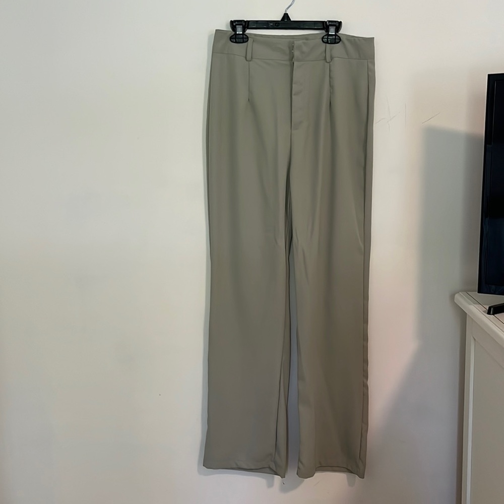 Green trousers